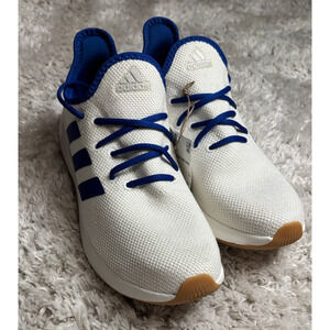 Adidas Women's Cloudfoam Pure 'White Royal Blue Gum' Shoes JI4878